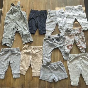 Bundle of pants/short/overalls